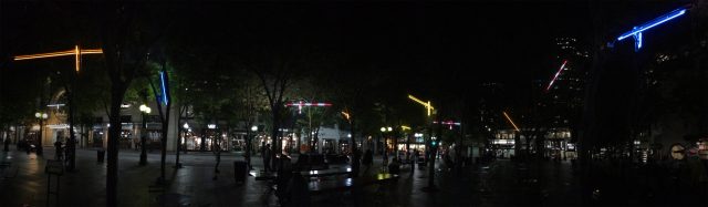 A look at lights at Westlake Park.