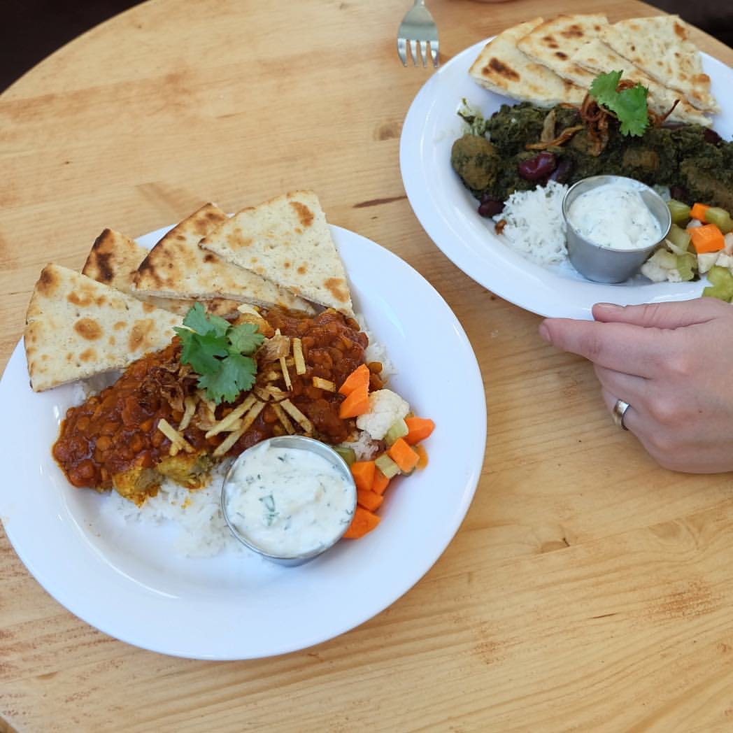 Persian food at Cherry Street Coffee