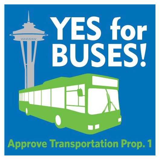 Yes for Buses! Approve Transportation Prop. 1