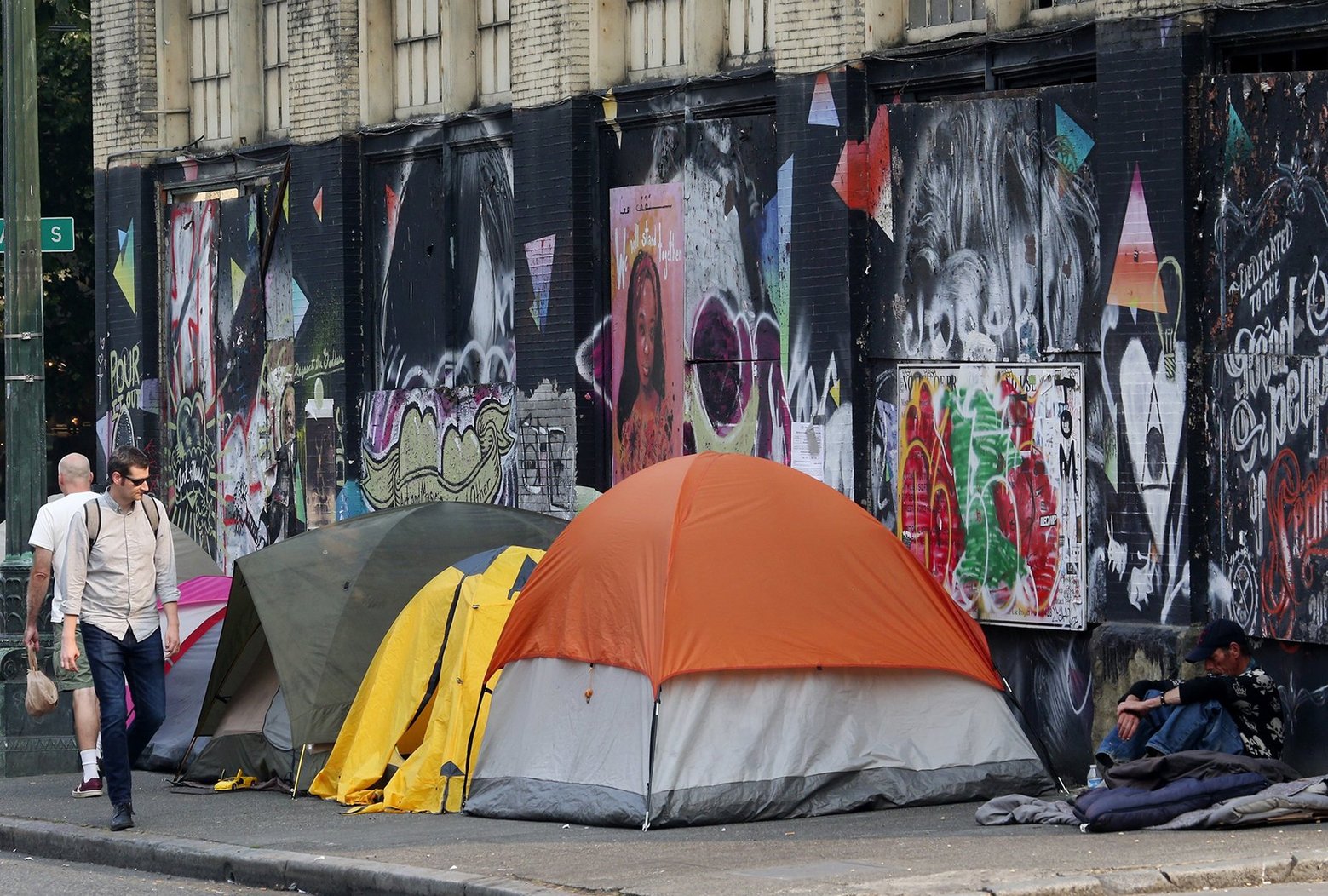 Durkan And Constantine Endorse Consolidating Fragmented Homelessness   Homeless Tent 1560x1052 