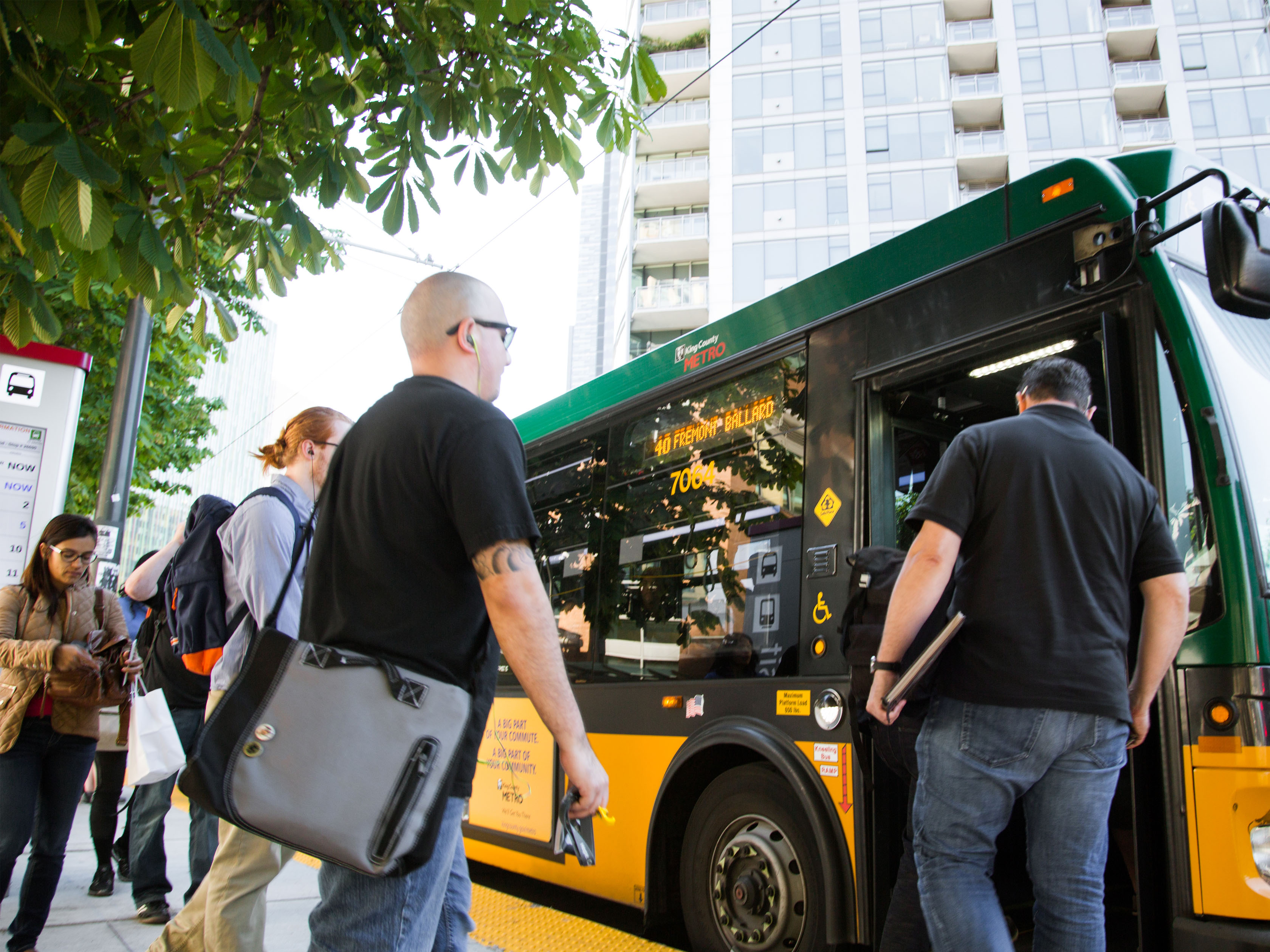 Bus boarding