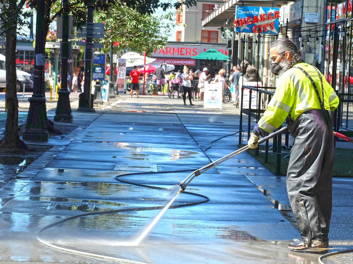 Power washing