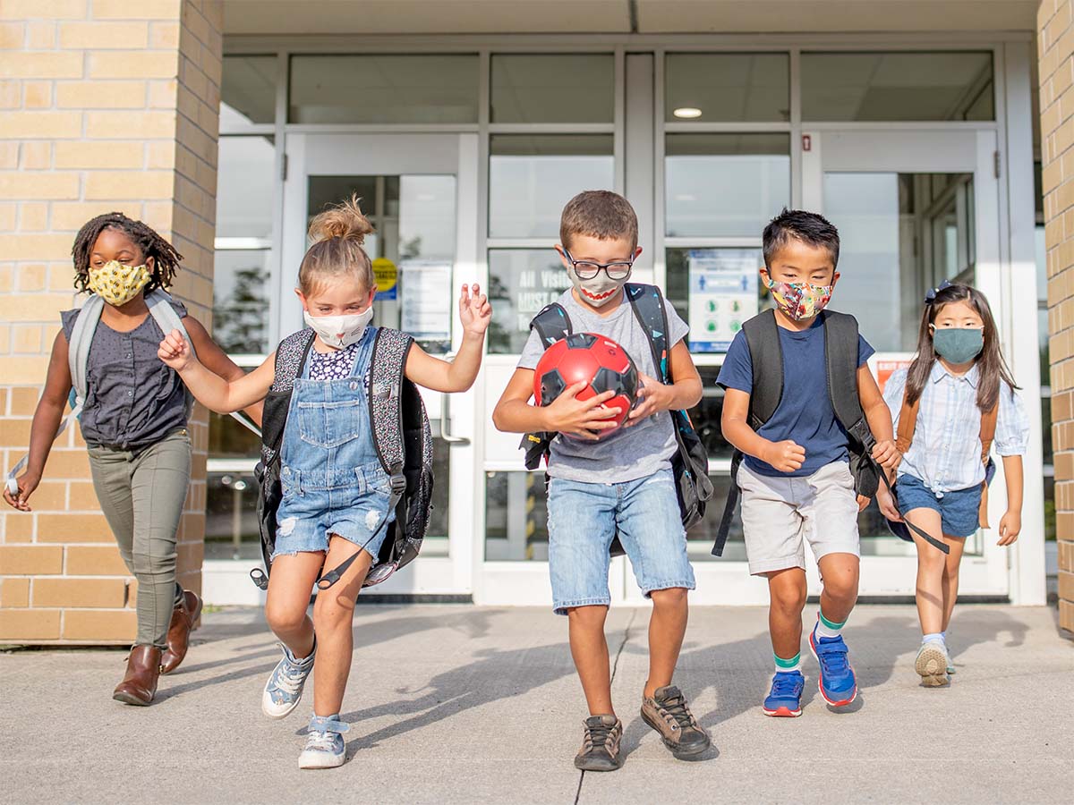 School children