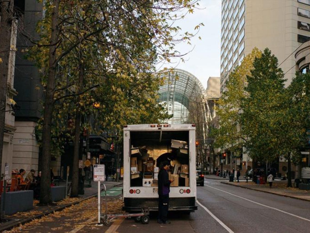 The Center Square Rate of Downtown Seattle workers returning to office