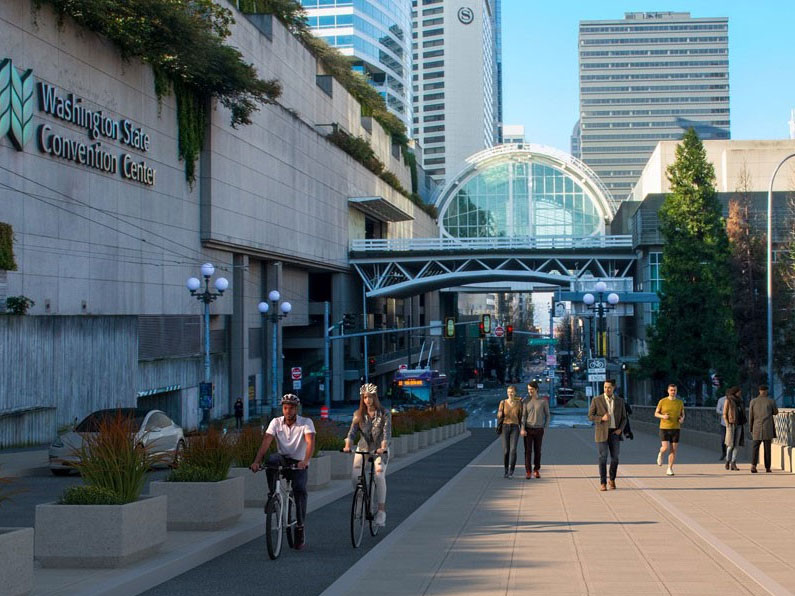 Two Very Different Pedestrian Bridges Coming to the Seattle Waterfront -  The Urbanist