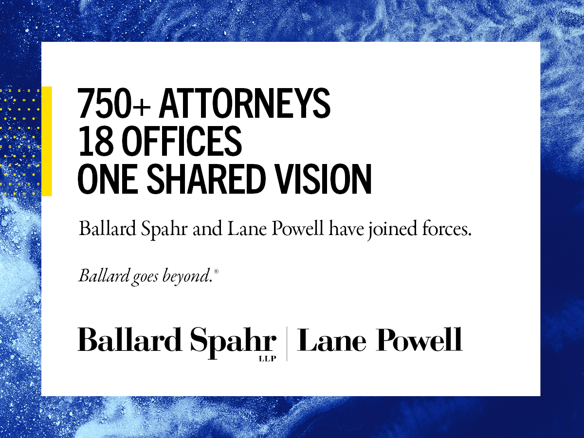 Ad: Ballard Spahr Lane Powell