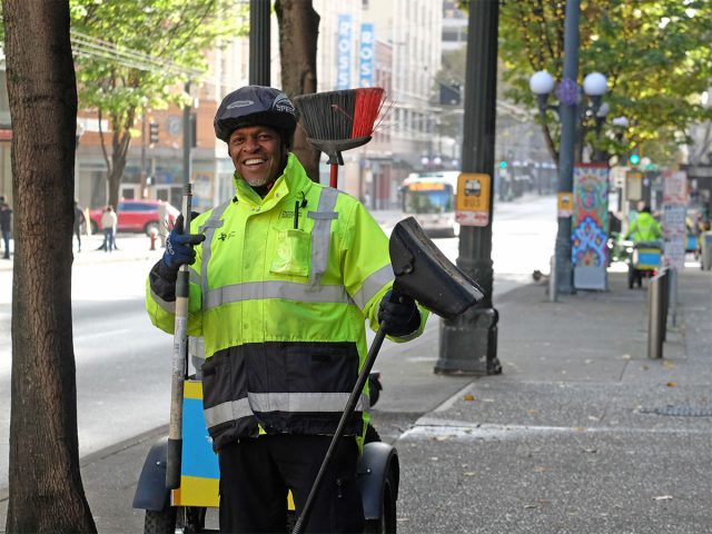 Downtown Ambassador smiling