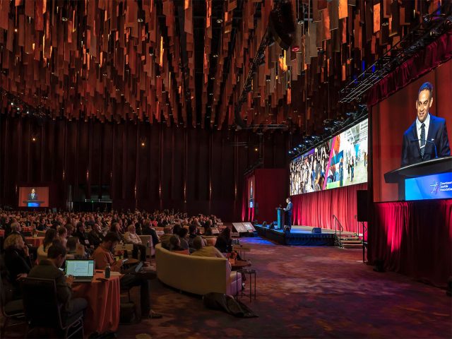 Jon Scholes speaking at State of Downtown