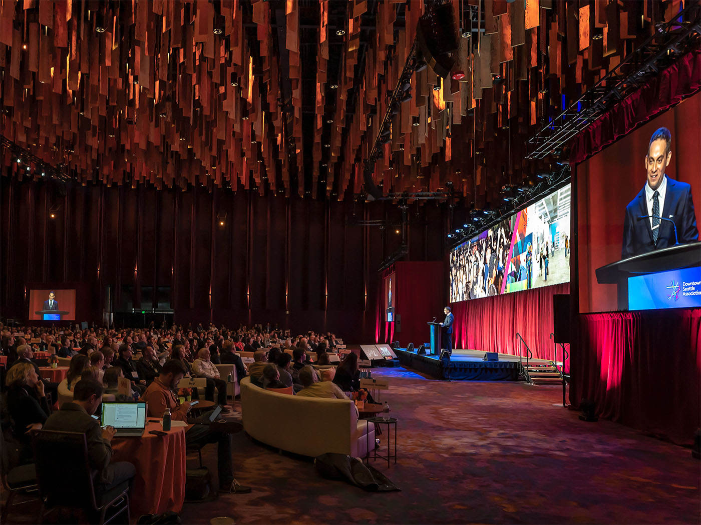 Jon Scholes speaking at State of Downtown