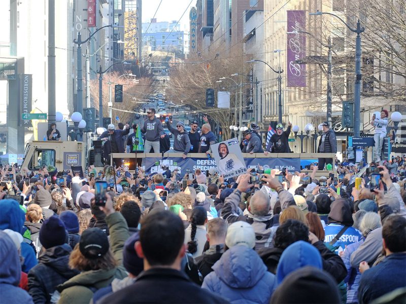 Seahawks parade