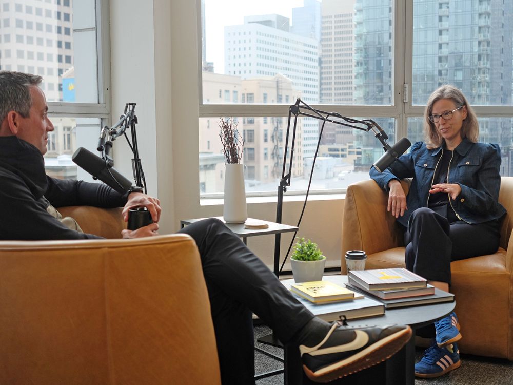 Meg McCann sits with Jon Scholes for Seattle City Makers Podcast episode.